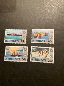 Kiribati Scott #595-8 never hinged