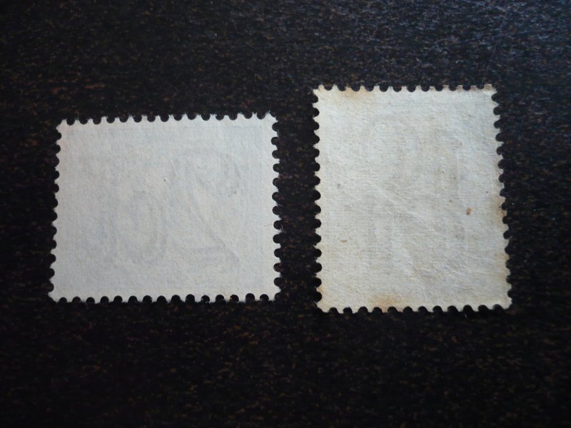 Stamps - Netherlands - Scott# 117,119 - Used Part Set of 2 Stamps