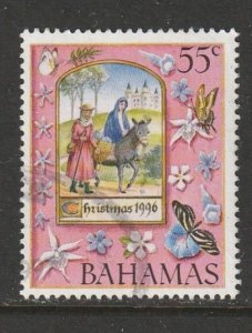 1996 Bahamas - Sc 880 - used VF - 1 single - Christmas