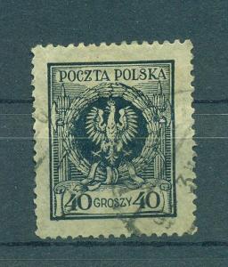 Poland sc# 224 used cat value $.35