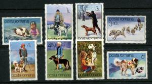 Romania SC# 3060-7 Dogs, set MNH 