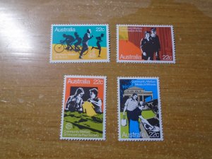 Australia  #  747-50  MNH