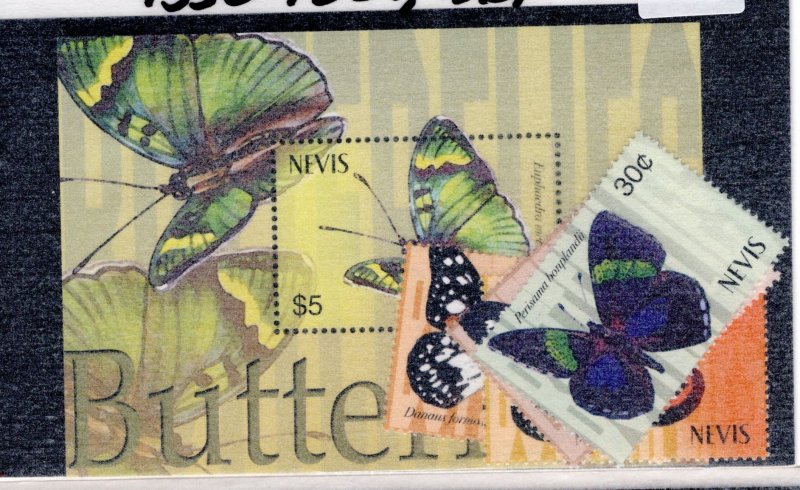 Nevis #1356-1359, 1361 MNH - Stamp Souvenir Sheet