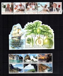 Pitcairn islands 797 796 812  MNH cat $ 34.25