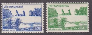 Viet Nam (South) # 242-243, Hatier Beach, Mint LH,  1/3 Cat.