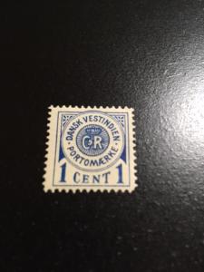 Danish West Indies sc J1 MH