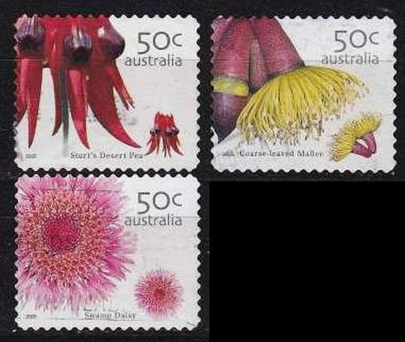 AUSTRALIEN AUSTRALIA [Lot] 41 ( O/used ) Blumen aus 2005 sehr schön