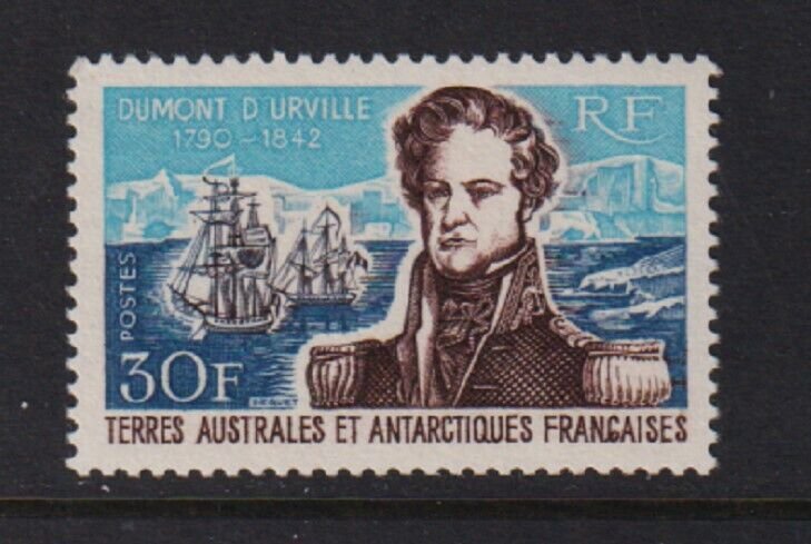 French Southern & Antarctic Terr. #30 Mint, NH, cat. $ 110.00