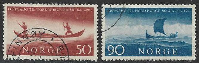 Norway #437-438 Used Full Set of 2