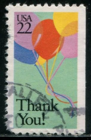 2269 US 22c Special Occasions - Thank You, used