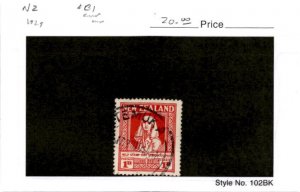 New Zealand, Postage Stamp, #B1 Used, 1929 Nurse (AB)