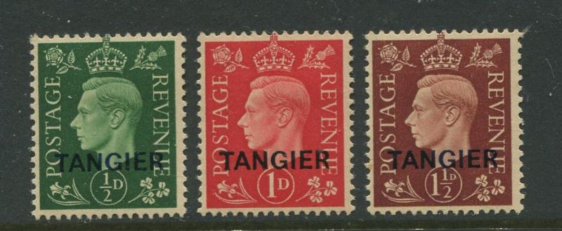 Great Britain -Tangier-Scott 515-517 - Definitive -1937 - MH -Set of 3 Stamp