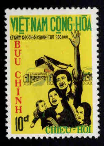 South Vietnam Scott 444  MNH** liberated family stamp 1973