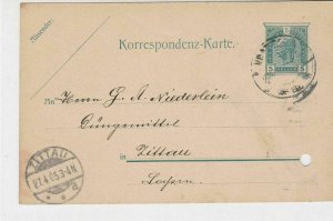 Austria 1905 Zittau Cancel  Stamps Card ref R 19436