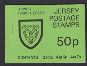 Jersey  #141a  MNH  1978  arms   booklet complete 2x1p , 4x5p and 4x7p