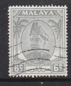 Malaya Selangor 1949 Sc 84 6c Used