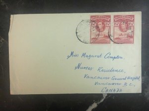 1940s Abura-Dunkwa Gold Coast Cover To General Hospital Vancouver Canada