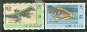 Anguilla #389-90  Single (Complete Set)