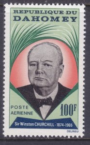 Dahomey C28 MNH 1965 Winston Churchill Issue Very Fine