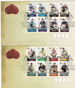 AUSTRALIA 2008 CENTENARY OF RUGBY LEAGUE FDC