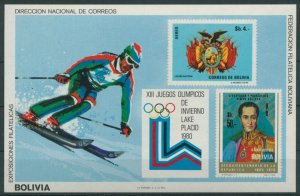 1980 Bolivia B91b 1980 Olympic Games in Lake Placid 30,00 €