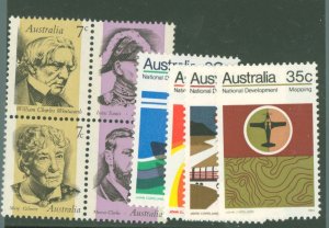 Australia  #546-553 Mint (NH) Multiple