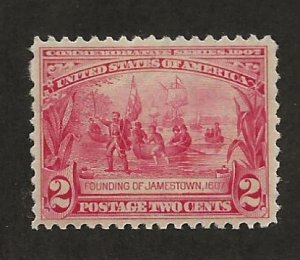 UNITED STATES SC# 329  FVF/MNH