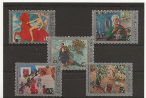 Russia 1978 Petrov-Vodkhin paintings set of 5 sg.4797-01  MNH