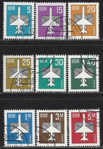 Germany DDR Scott # C8 - C16, used