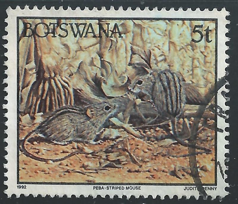 Botswana #521 5t Wild Animals - Stripped Mouse