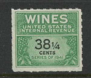 RE189  Wines Revenue Unused Stamp BX5098