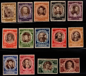 Vatican Scott 110-121, E9-10 set mint Hinged