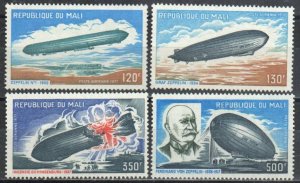 Mali Stamp C305-C308  - History of the Zeppelin
