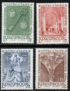 Luxembourg Sc #436-439 Mint Hinged