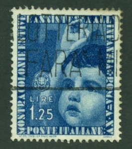 Italy 1937 # 373 U SCV(2020)=$17.50