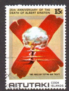 AITUTAKI 189 USED BIN $.70 EINSTEIN