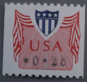 United States #CVP31a 28 Cent Type I Shiny Gum Computer Vended Postage MNH