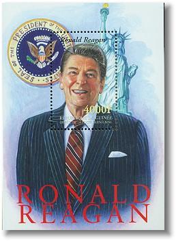 GUINEE GUINEA SHEET REAGAN PRESIDENTS
