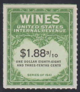 US RE197 Revenue Mint VF NGAI cv $240