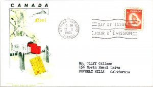 Canada 1966 FDC - Christmas Cover  - Ottawa, Ont - J3915