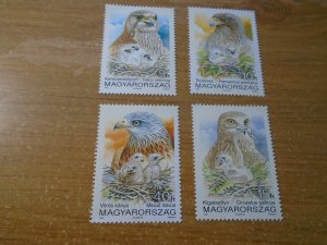 Hungary  #  3348-51  MNH