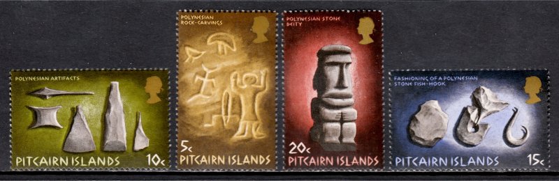 Pitcairn Islands - Scott #119-122 - MNH - SCV $8.50