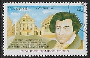 Cuba # 3858 - Ludwig van Beethoven - unused CTO.....{Z25}