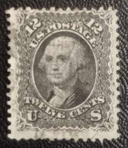 United States Scott #90 Used E-grill Very Fine CVC $450