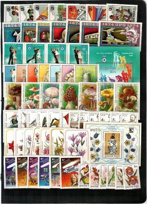 Hungary Scott collection of Mint NH sets [TB1230] - Catalog Value $58.65