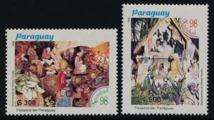 Paraguay 2602-3 MNH Christmas Creche Figures