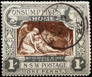 Australian States New South Wales #B1, Single Incomplete Set, 1897, Used