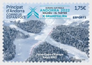 2022 Sp Andorra Ski European Cup Finals  (Scott 504) MNH