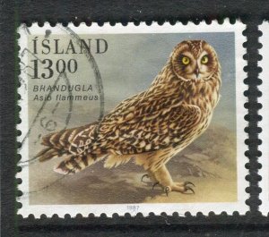 ICELAND; 1980s early Birds issue fine used 13k. value