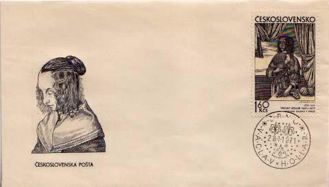 Czechoslovakia, First Day Cover, Art